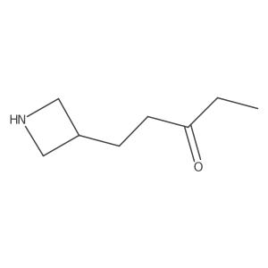 1-(Azetidin-3-yl)pentan-3-one Structure