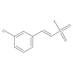 2-(3-Chlorophenyl)ethene-1-sulfonyl fluoride结构式