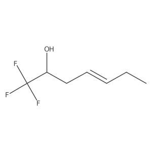 1,1,1-Trifluorohept-4-en-2-ol Structure