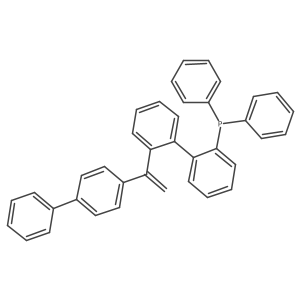 (2'-(1-([1,1'-Biphenyl]-4-yl)vinyl)-[1,1'-biphenyl]-2-yl)diphenylphosphane结构式