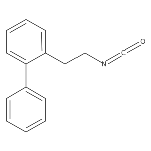 1-(2-Isocyanatoethyl)-2-phenylbenzene结构式