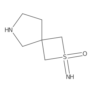 2-Imino-2lambda6-thia-6-azaspiro[3.4]octan-2-one结构式