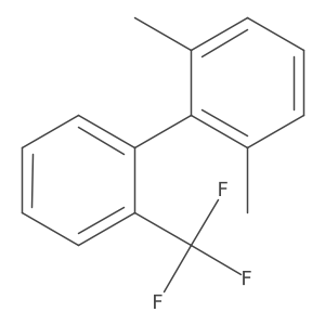 2,6-Dimethyl-2'-(trifluoromethyl)biphenyl结构式