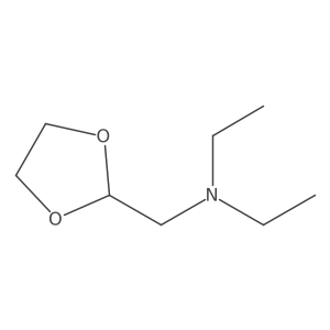 N,N-Diethyl-1,3-dioxolane-2-methanamine Structure