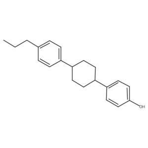 4-(trans-4-(4-Propylphenyl)cyclohexyl)phenol结构式