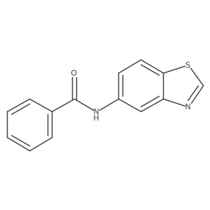 N-(benzo[d]thiazol-5-yl)benzamide结构式