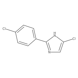 5-Chloro-2-(4-chlorophenyl)-1H-imidazole Structure