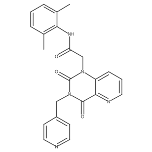 N-(2,6-dimethylphenyl)-2-(2,4-dioxo-3-(pyridin-4-ylmethyl)-3,4-dihydropyrido[3,2-d]pyrimidin-1(2H)-yl)acetamide Structure
