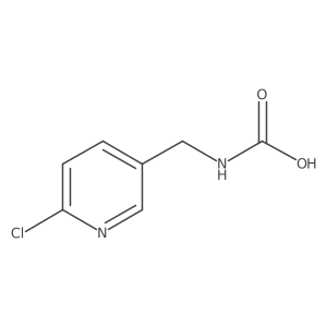 [(6-Chloro-3-pyridinyl)methyl]carbamic acid结构式