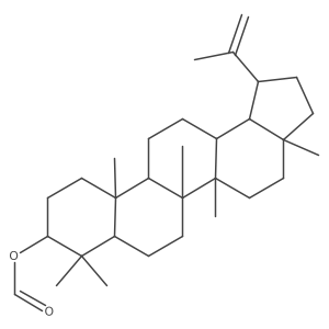 Lup-20(29)-en-3-ol, 3-formate, (3I(2))-结构式
