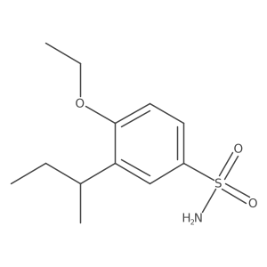3-Sec-butyl-4-ethoxybenzenesulfonamide Structure