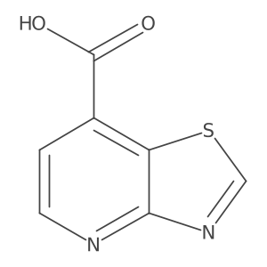 Thiazolo[4,5-b]pyridine-7-carboxylic acid Structure