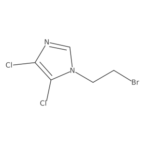 1-(2-bromoethyl)-4,5-dichloro-1H-imidazole Structure