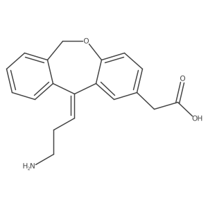 N,N-Didesmethyl olopatadine结构式