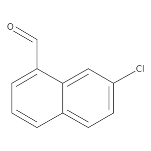 7-Chloro-[1]naphthaldehyde Structure