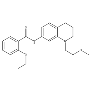 2-ethoxy-N-(1-(2-methoxyethyl)-1,2,3,4-tetrahydroquinolin-7-yl)benzamide Structure