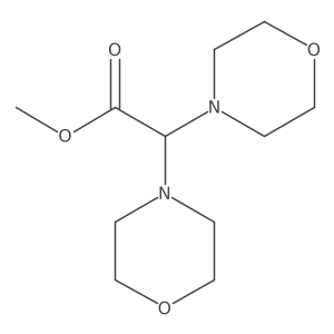 Methyl2,2-dimorpholinoacetate结构式