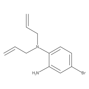 N-1,N-1-Diallyl-4-bromo-1,2-benzenediamine结构式