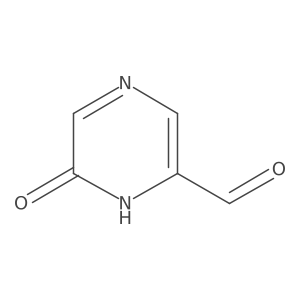6-Hydroxy-pyrazine-2-carbaldehyde结构式