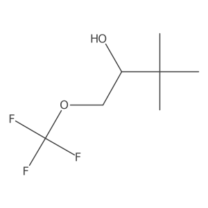 3,3-Dimethyl-1-(trifluoromethoxy)butan-2-ol Structure
