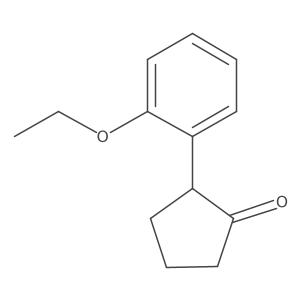 2-(2-Ethoxyphenyl)cyclopentan-1-one结构式