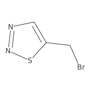 5-(Bromomethyl)-1,2,3-thiadiazole Structure