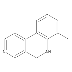 Benzo[c][2,7]naphthyridine, 5,6-dihydro-7-methyl-结构式