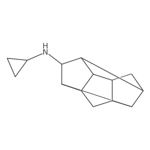 N-cyclopropylpentacyclo[6.3.0.0^{2,6}.0^{3,10}.0^{5,9}]undecan-4-amine Structure