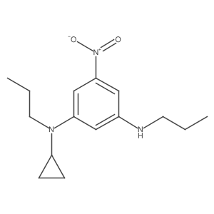 1,3-Benzenediamine, N1-cyclopropyl-5-nitro-N1,N3-dipropyl- Structure