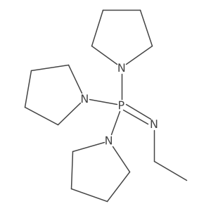 N-(Tri-1-pyrrolidinylphosphoranylidene)ethanamine Structure