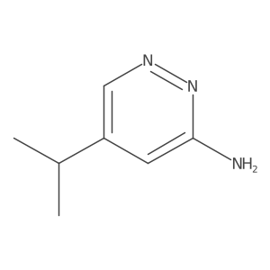 5-Isopropylpyridazin-3-amine Structure