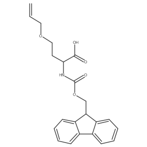 N-Fmoc-O-allyl-L-homoserine Structure
