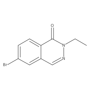 6-Bromo-2-ethylphthalazin-1(2H)-one Structure