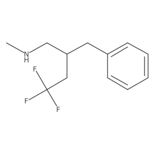 2-benzyl-4,4,4-trifluoro-N-methylbutan-1-amine结构式