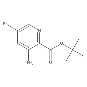 tert-Butyl 3-amino-5-bromopicolinate Structure