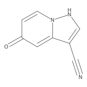 5-Hydroxypyrazolo[1,5-a]pyridine-3-carbonitrile结构式