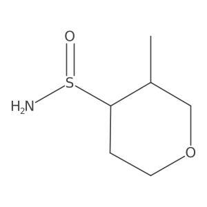 3-Methyloxane-4-sulfinamide Structure