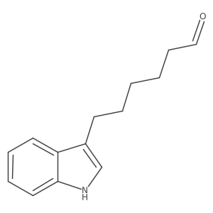 6-(1H-indol-3-yl)hexanal Structure