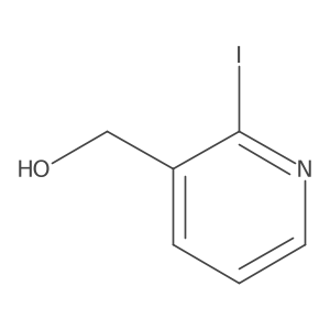 2-iodo-3-Pyridinemethanol Structure