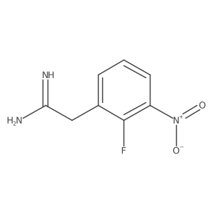 2-(2-Fluoro-3-nitrophenyl)ethanimidamide Structure