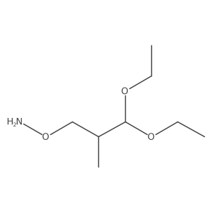 O-(3,3-diethoxy-2-methylpropyl)hydroxylamine结构式