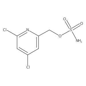 (4,6-Dichloropyridin-2-yl)methyl sulfamate Structure