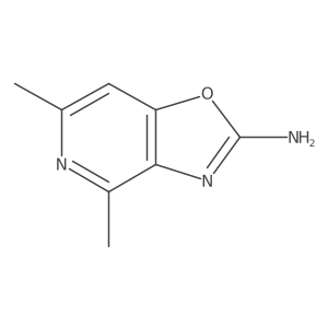 4,6-Dimethyl-[1,3]oxazolo[4,5-c]pyridin-2-amine Structure