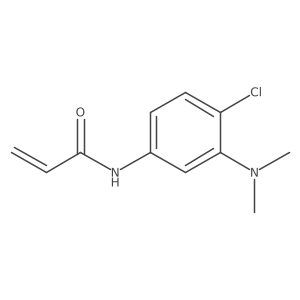 N-[4-Chloro-3-(dimethylamino)phenyl]prop-2-enamide Structure