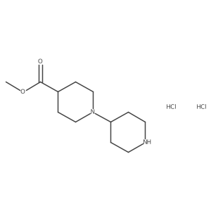 Methyl [1,4'-bipiperidine]-4-carboxylate 2HCl结构式