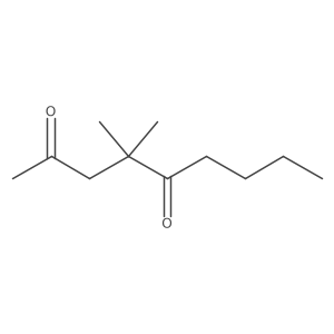 4,4-Dimethyl-nonane-2,5-dione结构式