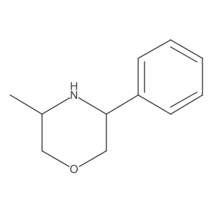 (3S,5R)-3-methyl-5-phenylmorpholine结构式