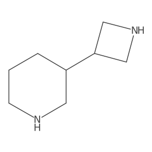 3-(Azetidin-3-yl)piperidine Structure