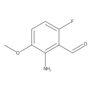 2-amino-6-fluoro-3-methoxyBenzaldehyde Structure