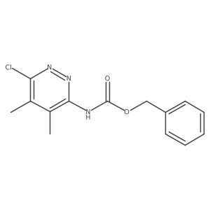 benzyl N-(6-chloro-4,5-dimethylpyridazin-3-yl)carbamate Structure